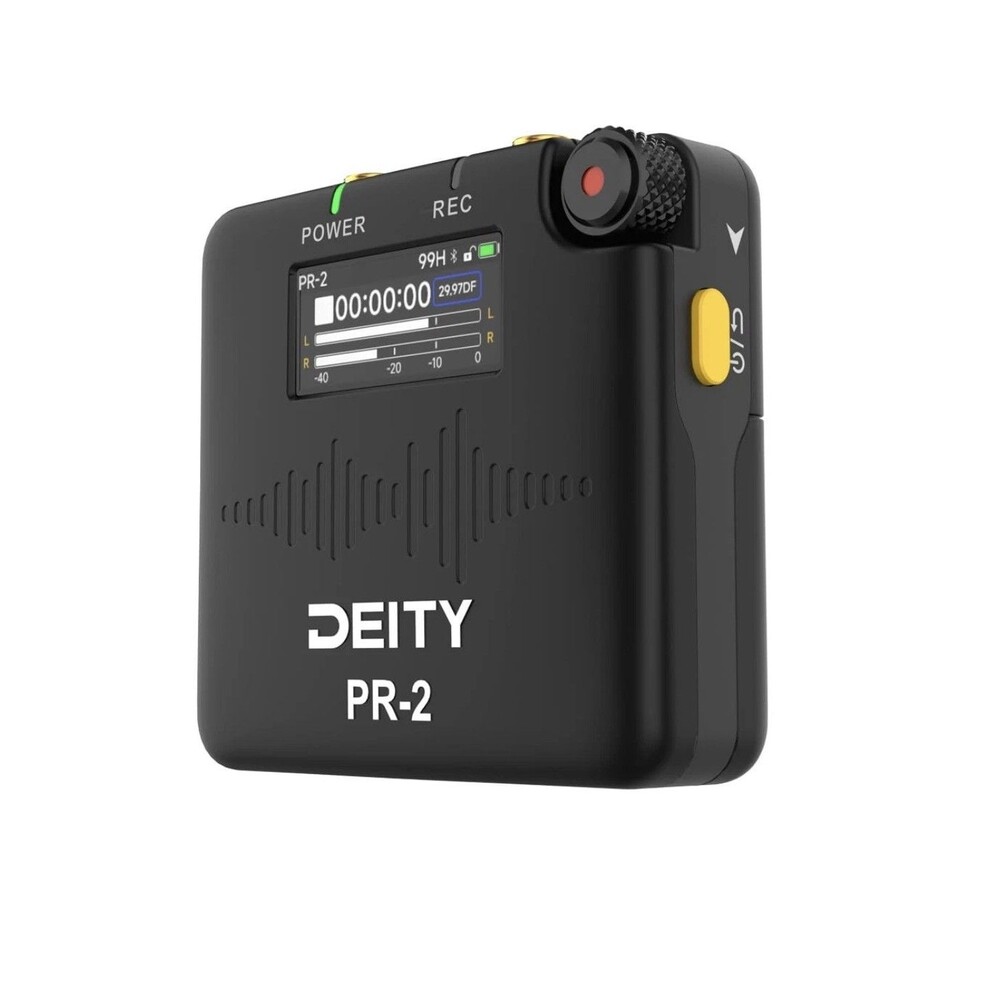 Deity PR2 Pocket Recorder with Lavalier Mic,Sidus Audio APP Control,32-bit Fl...